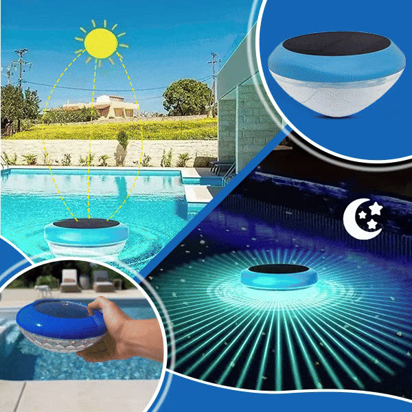 Соларна светлина за басейн или езерце, POOLSOLAR - video