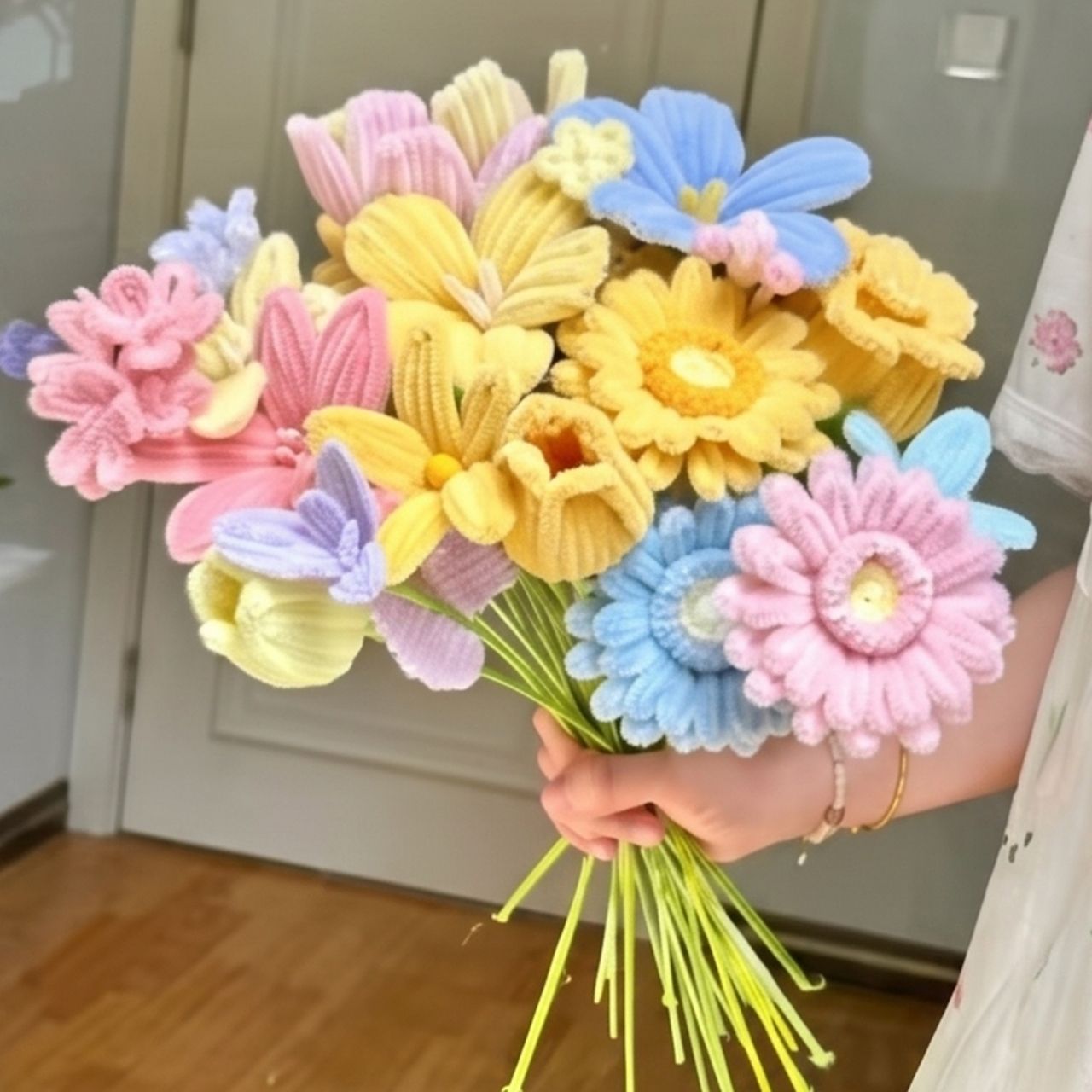 Креативни плюшени телчета за творчество, PlushSticks - Image 5