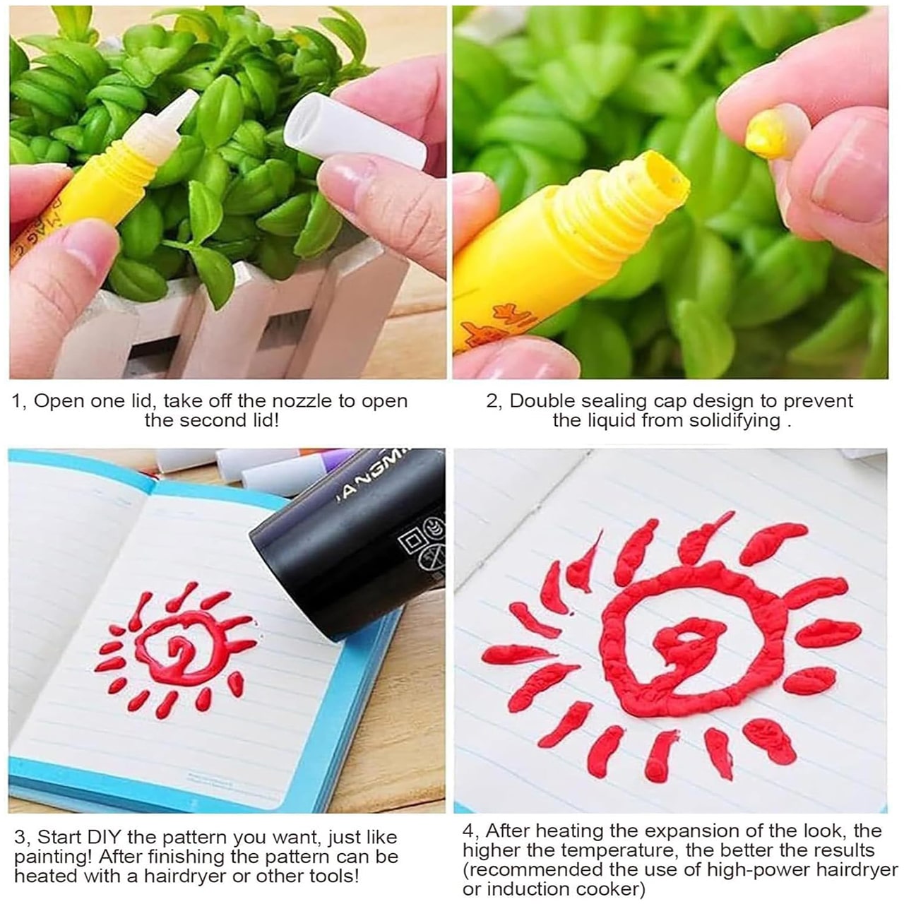 PuffMarkers, флумастери за създаване на 3D произведения на изкуството - Image 5