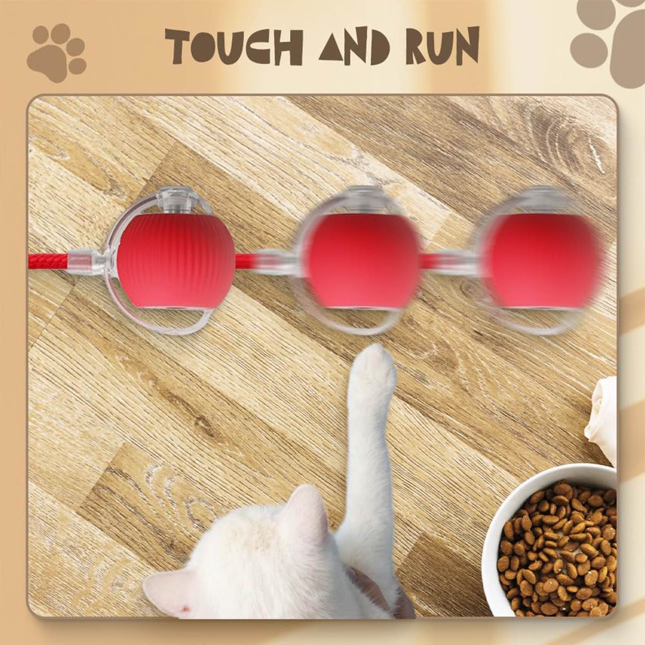 RollBall, играчка топка с каишка за домашни любимци - Image 4