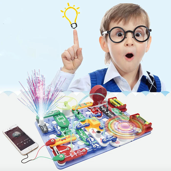 ScienceKit, една дидактична играчка, където детето учи основите на електричеството (17-частен свят) - Image 4