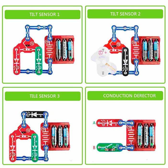 ScienceKit, една дидактична играчка, където детето учи основите на електричеството (17-частен свят) - Image 6