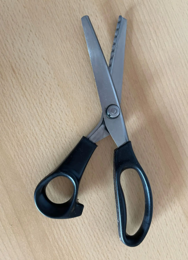 Scissors, зиг-заг ножици за рязане на всички видове материали - Image 10