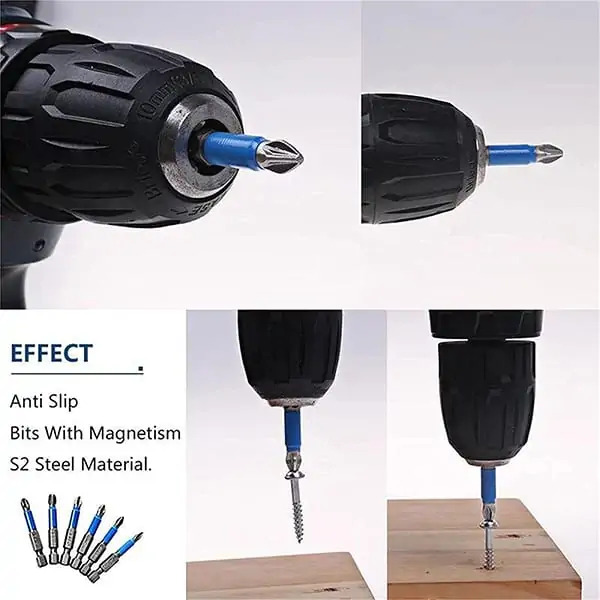 ScrewBitsMagnetic7, 7-частов комплект магнитни накрайници за бормашина - Image 5