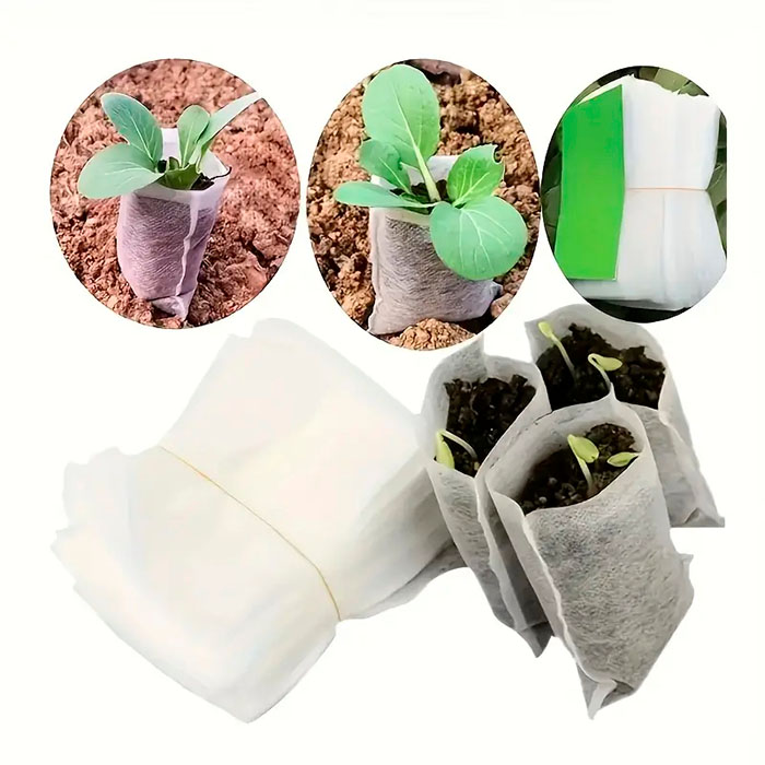 SeedBags, биоразградими торбички за засаждане и отглеждане на растения (100 бр.) - Image 8