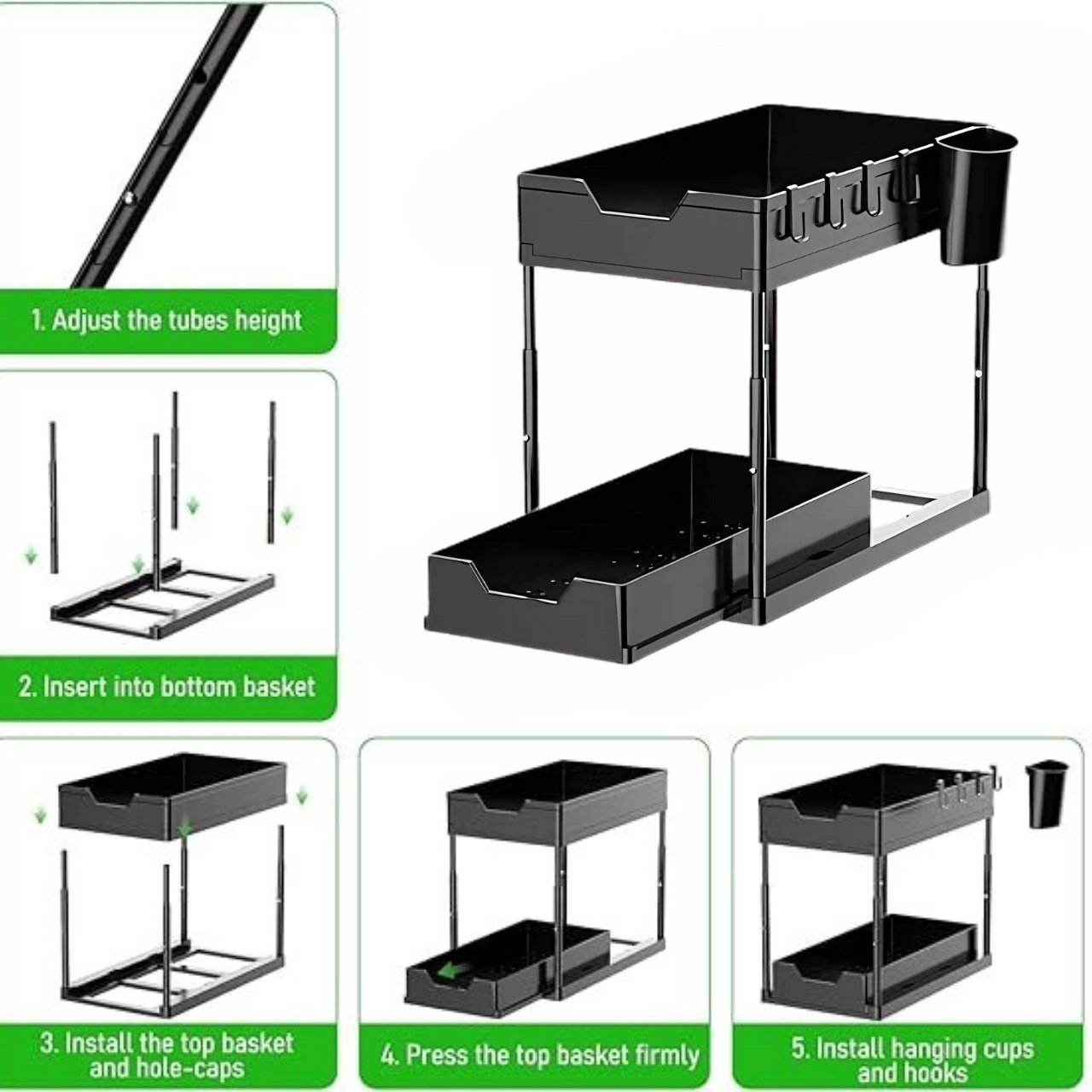 Shelfy, двуетажна етажерка за организация - Image 6