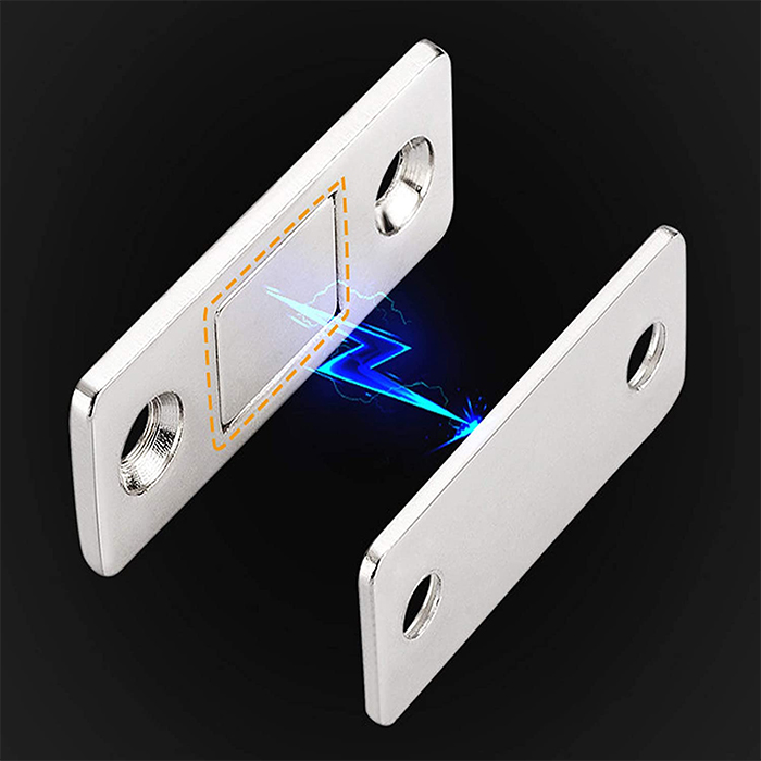 SmoothStop, магнитни плочи за лесно затваряне на врати (2 комплекта) - Image 5