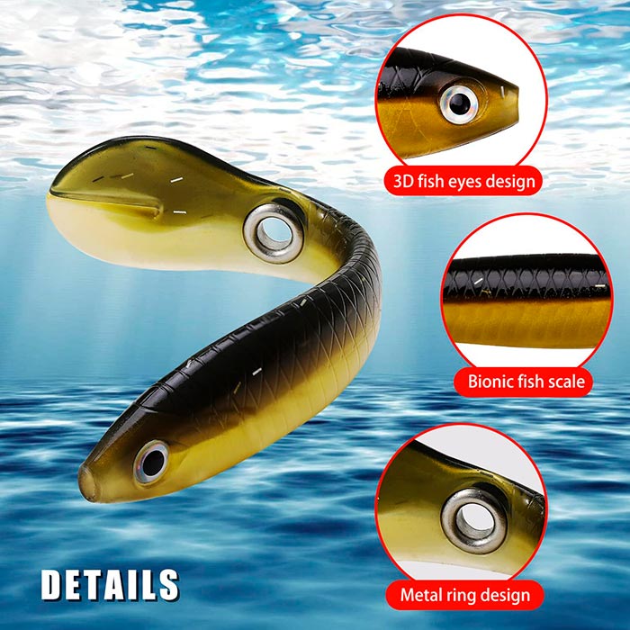 SoftLures, рибна примамка (5 броя) - Image 4