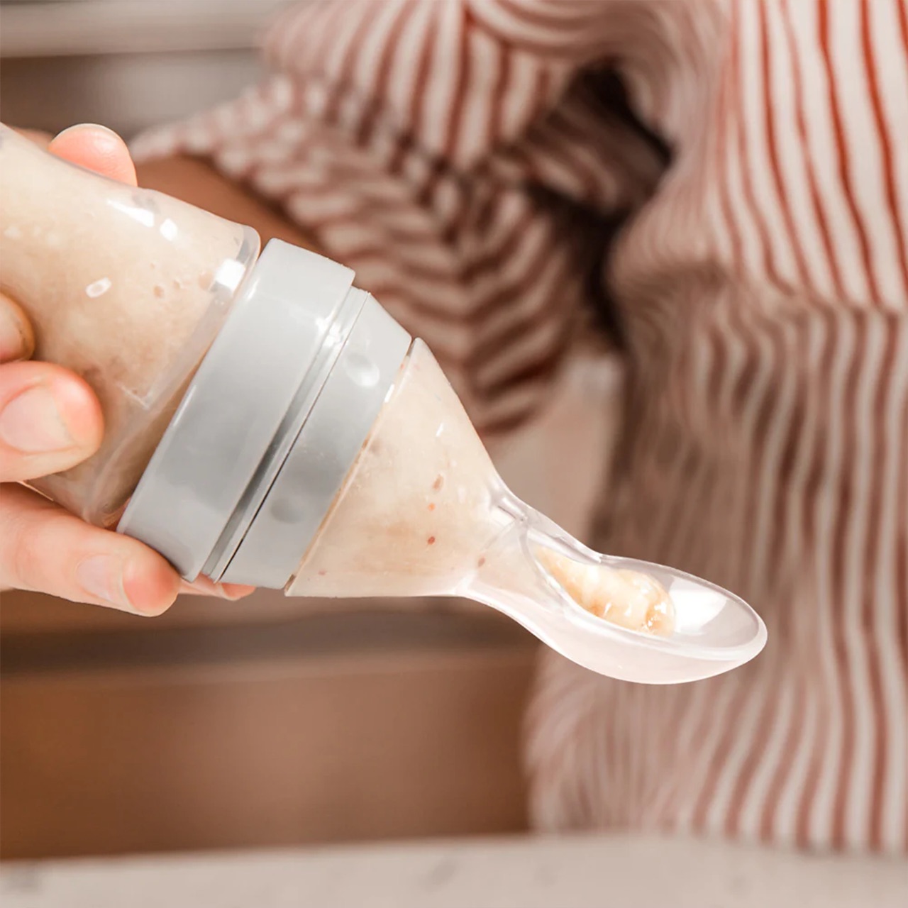 SoftSpoon, силиконова бутилка с лъжица - Image 4
