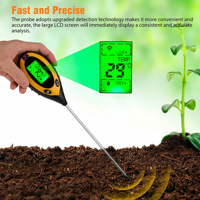 SoilMeter, 4в1 тестер за почва - Image 9