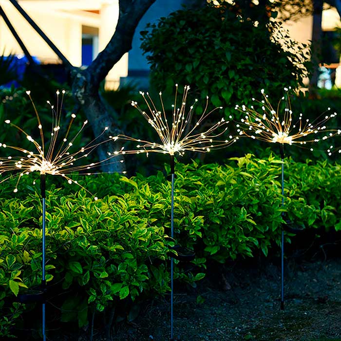 SolarFireworkLamp, слънчева лампа (90 LED светлини) - Image 3