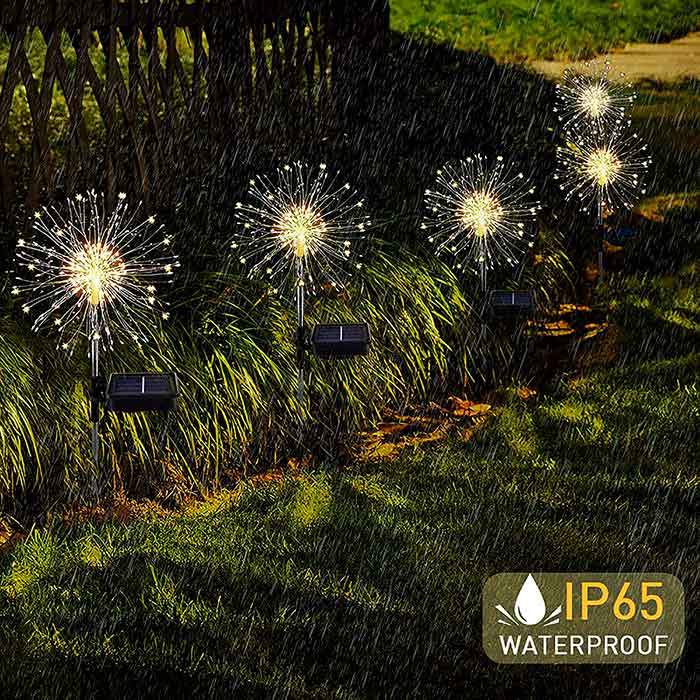SolarFireworkLamp, слънчева лампа (90 LED светлини) - Image 5