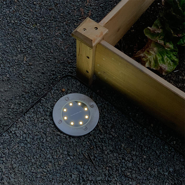 SolarGardenLights, 4 соларни LED градински или пътекови лампи - Image 6