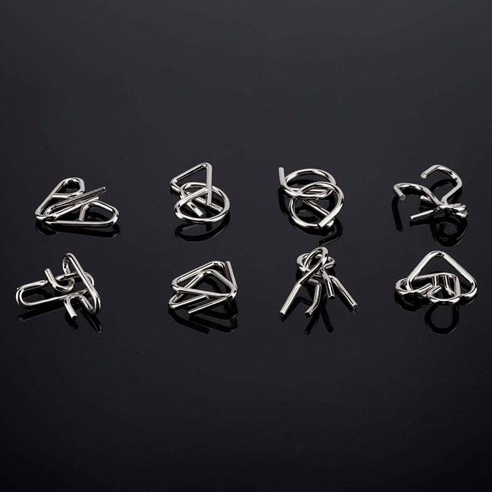 SpiralPuzzle 8-частен метален пъзел комплект - Image 6