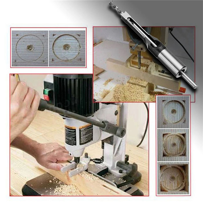 SquareDrill, свредла за дърво (4 броя) - Image 4