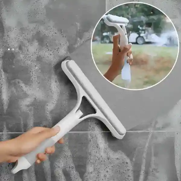 Squeegee, 3в1 почистващ инструмент за пръскане, гъба и чистачка - Image 1