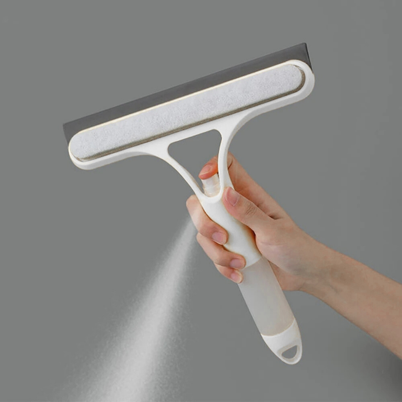 Squeegee, 3в1 почистващ инструмент за пръскане, гъба и чистачка - Image 2