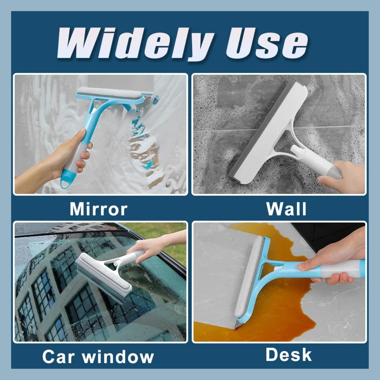 Squeegee, 3в1 почистващ инструмент за пръскане, гъба и чистачка - Image 6