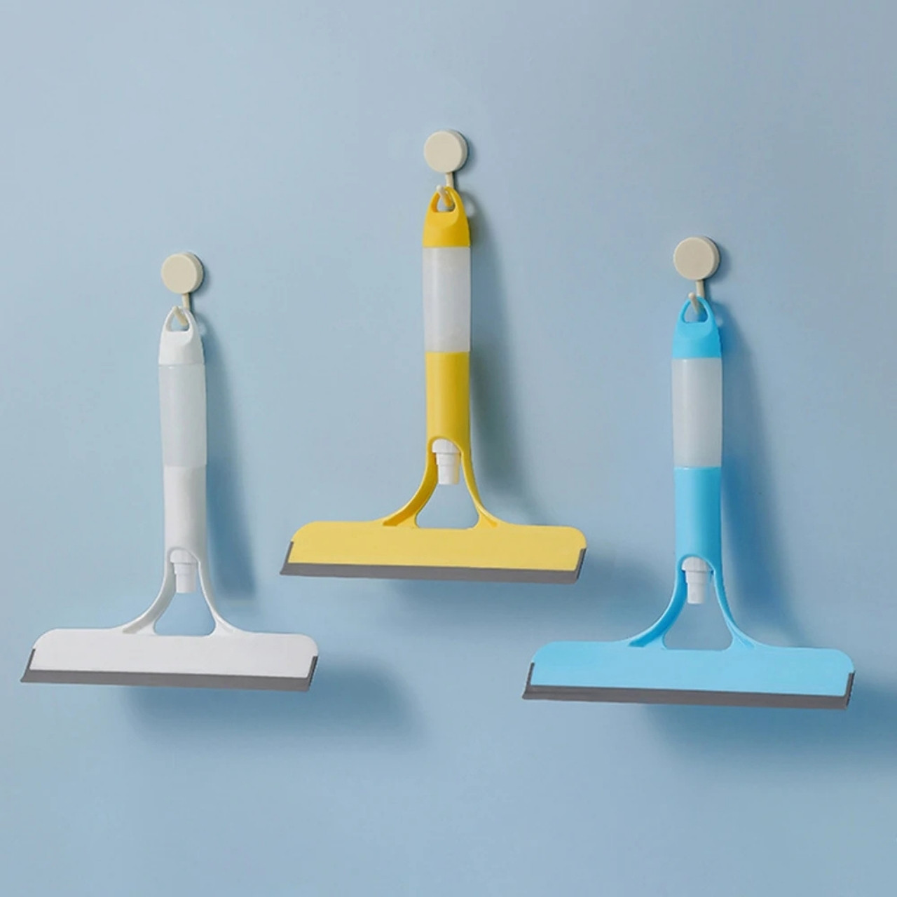 Squeegee, 3в1 почистващ инструмент за пръскане, гъба и чистачка - Image 9