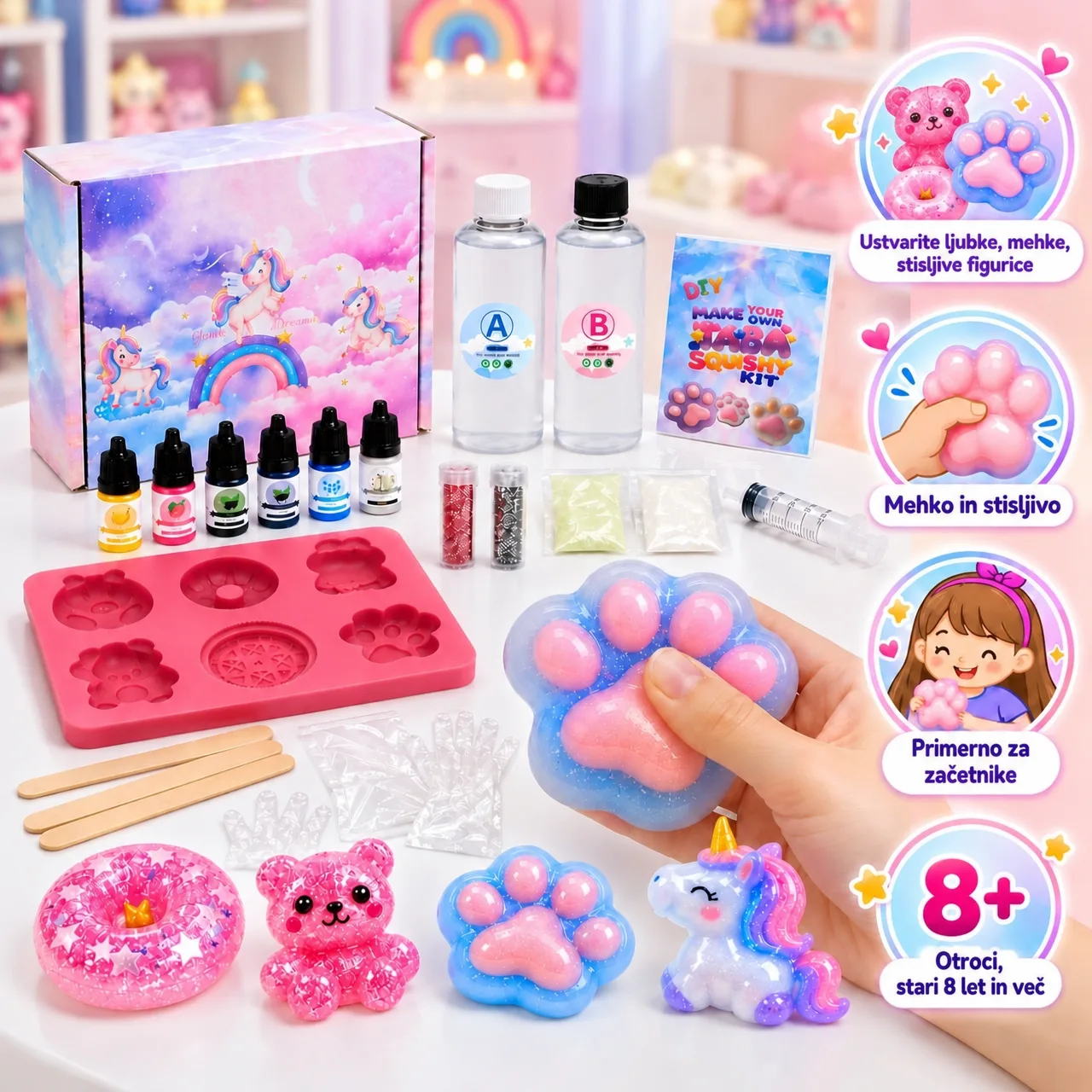 Комплект за изработване на DIY фигурки, SquishyMaker - Image 4