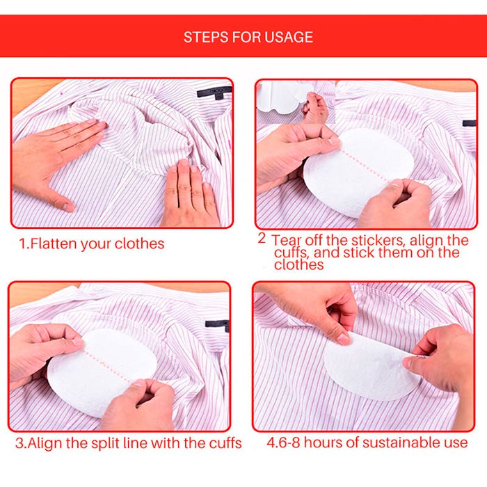 StopSweat, подложки против петна от пот по дрехите (30 бр.) - Image 6