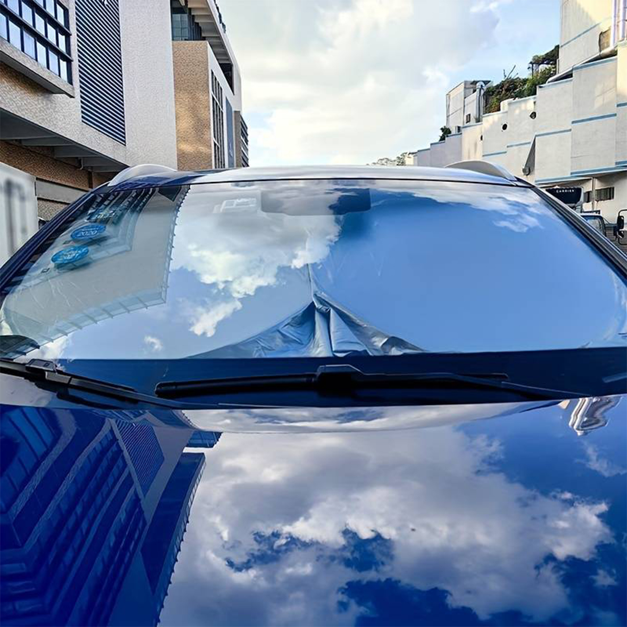 SunVisor, прибиращ се сенник за предното стъкло на колата - Image 4