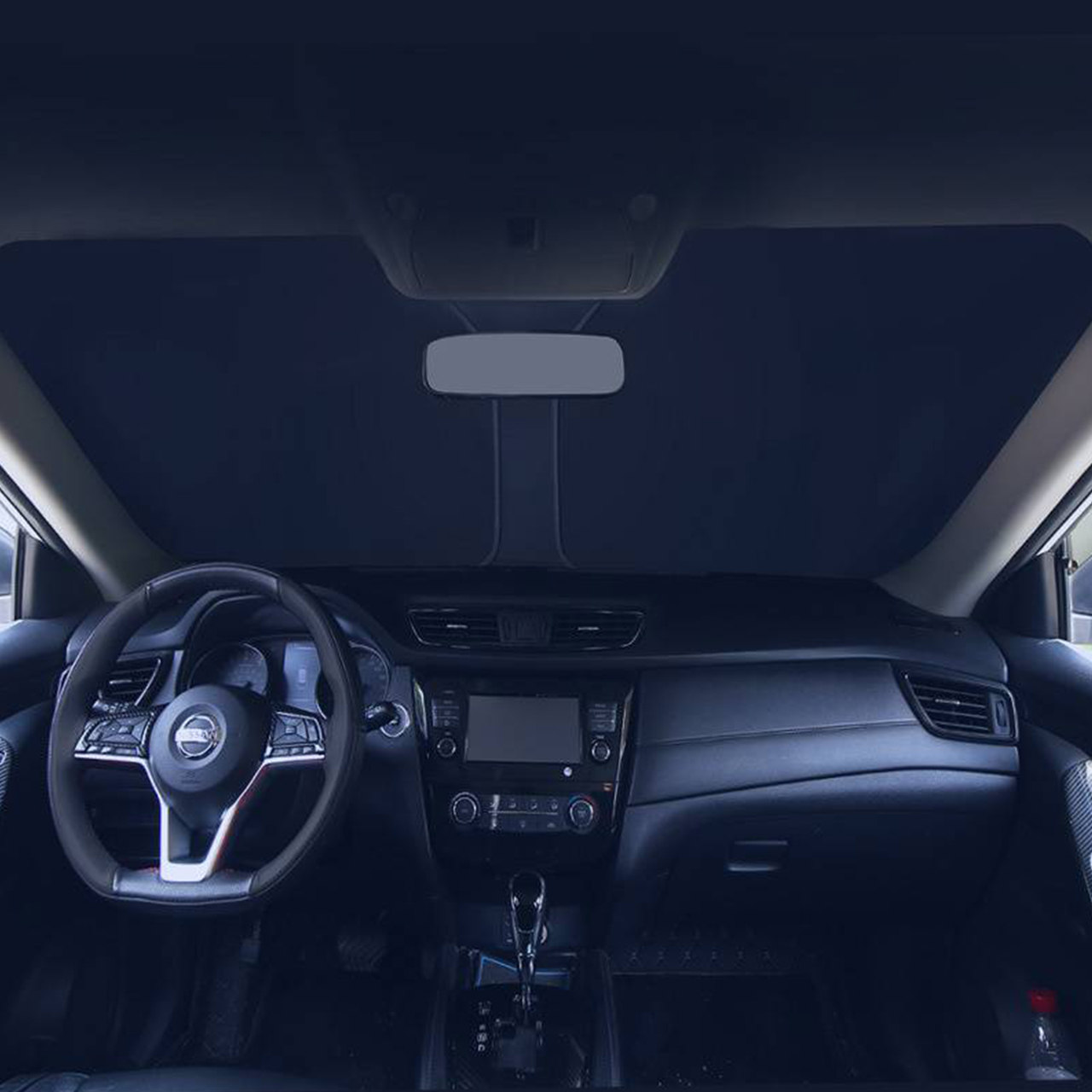 SunVisor, прибиращ се сенник за предното стъкло на колата - Image 10