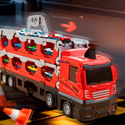 TRUCK, Камион с изстрелваща рампа и колички - Image 3