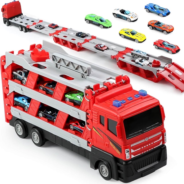 TRUCK, Камион с изстрелваща рампа и колички - Image 8