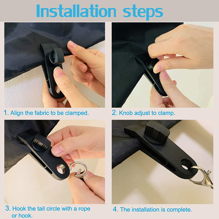 TentClips комплект от 10 скоби за закрепване на палатка - Image 7