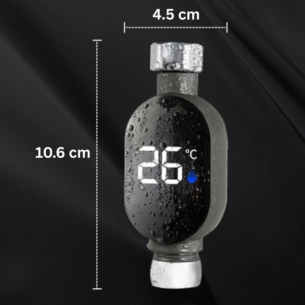 ThermFlow, умният LED термометър за душ - Image 2