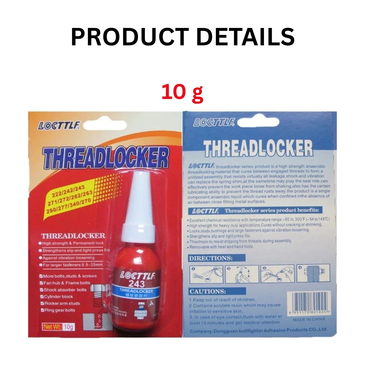 Лепило за фиксиране на резби, ThreadLocker - Image 10