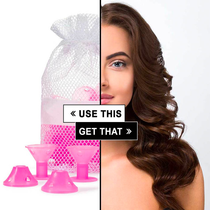 TopCurls, силиконови ролки за ефектни и трайни къдрици (20 бр.) - Image 5