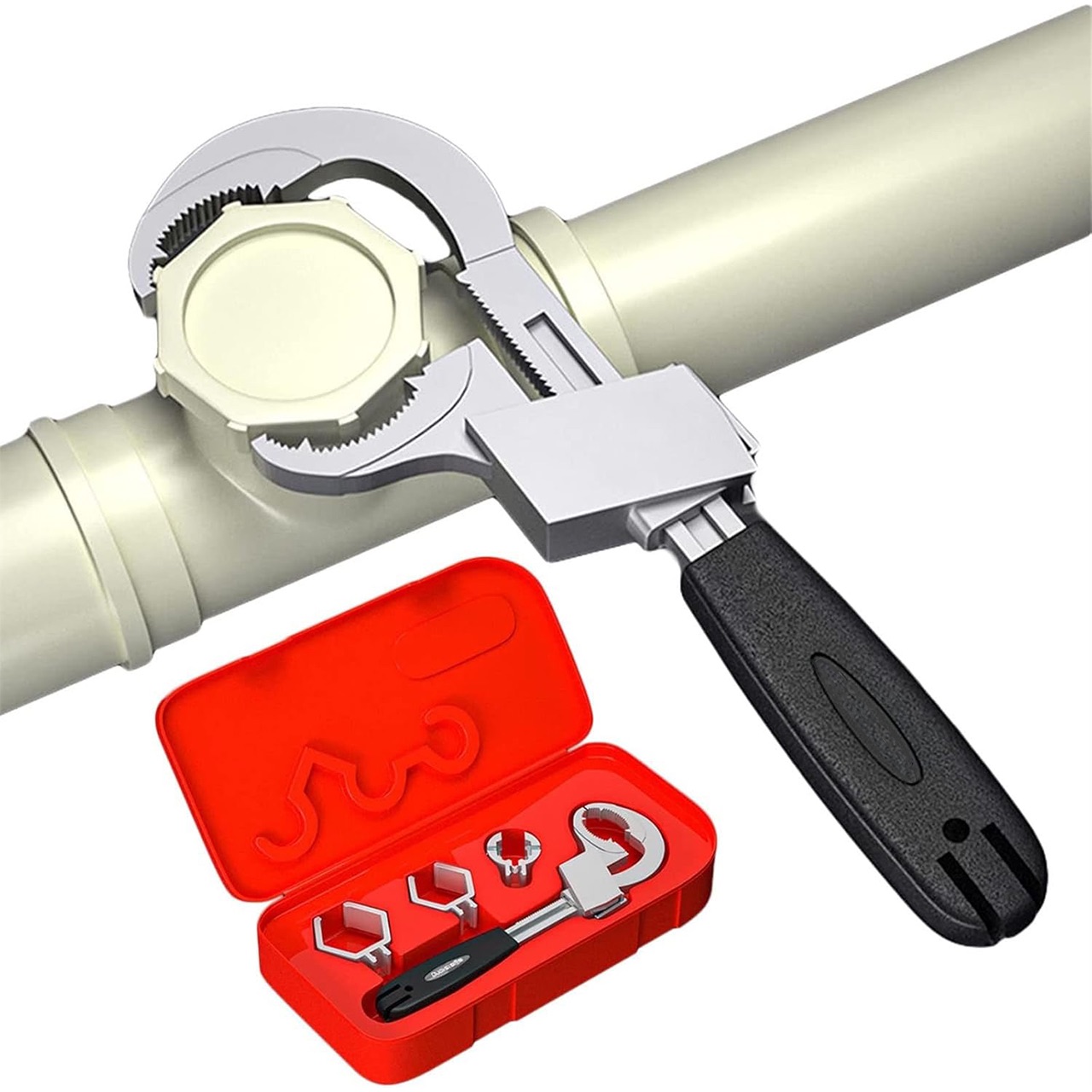 UniWrench, универсален двустранен регулируем ключ - Image 2