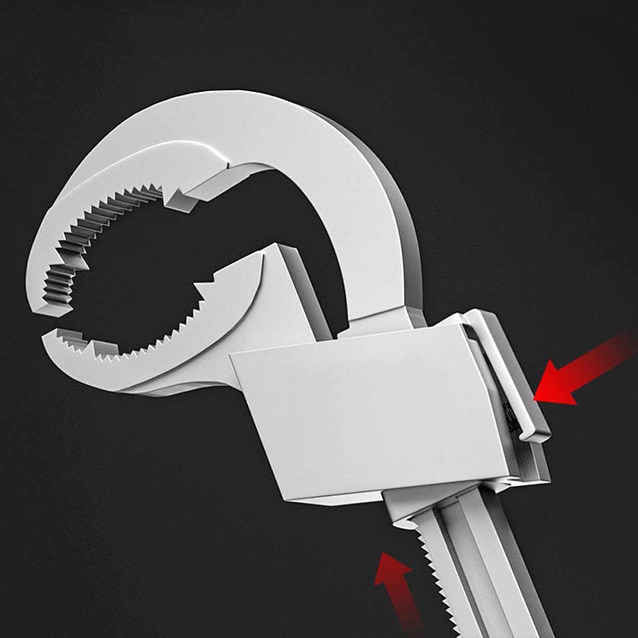 UniWrench, универсален двустранен регулируем ключ - Image 5