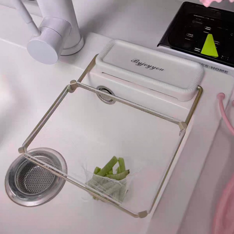 WasteStrainer, държач с мрежа за поставяне върху кухненската мивка - Image 10