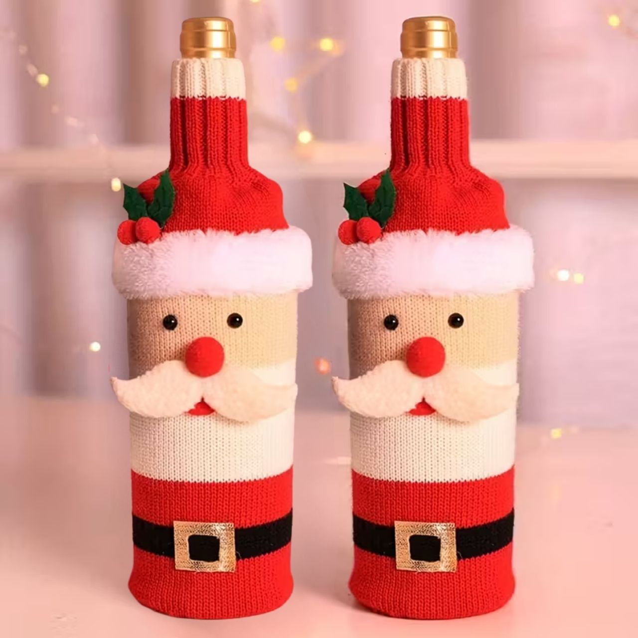 WineSanta, ръкав за бутилка Дядо Коледа - Image 6