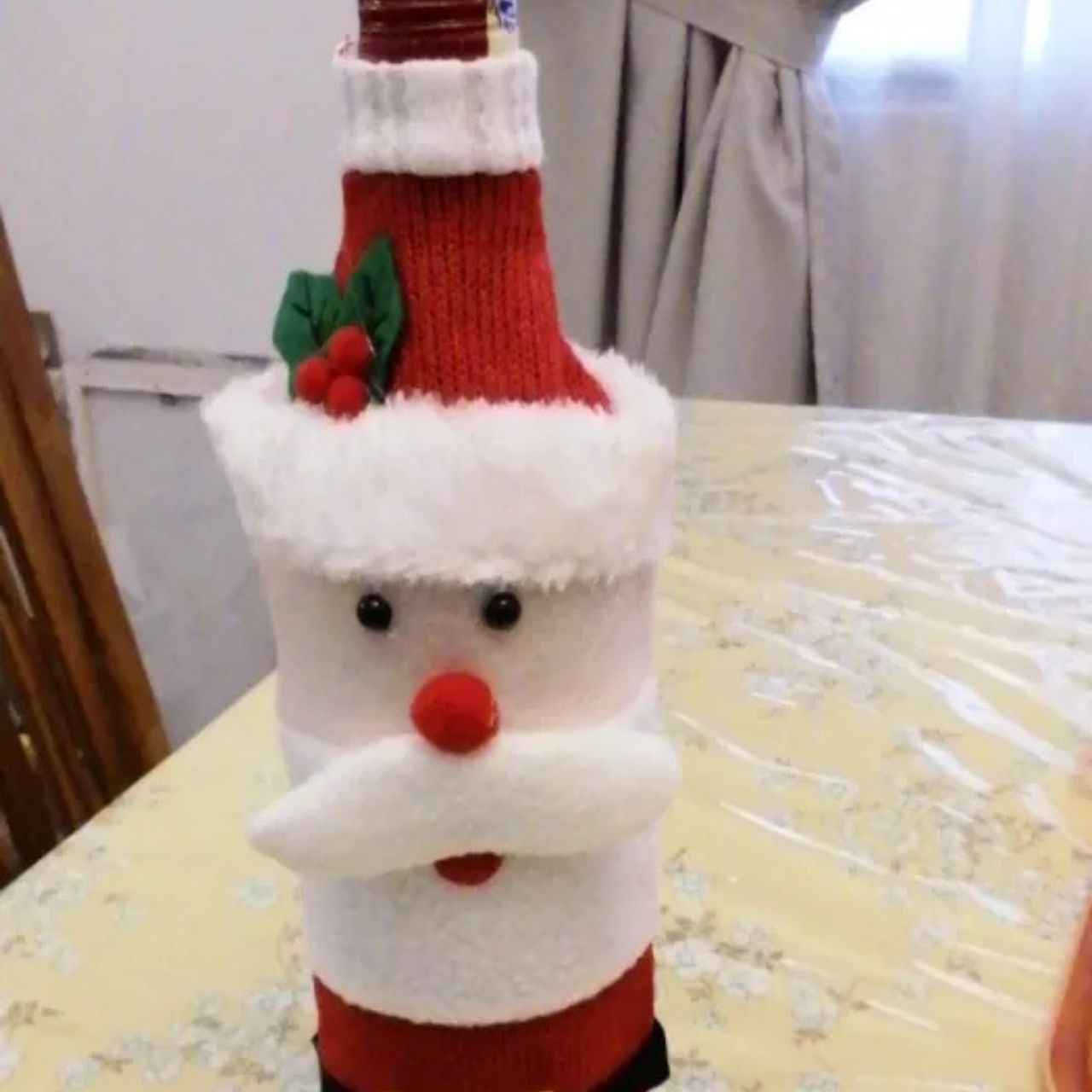 WineSanta, ръкав за бутилка Дядо Коледа - Image 8