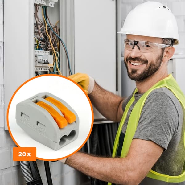 WireConnector, двуканален проводников конектор (20 бр.) - Image 3