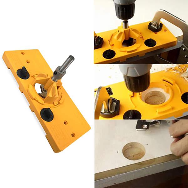 WoodWork, 7-частен комплект инструменти за монтаж на панти (35 мм) - Image 2