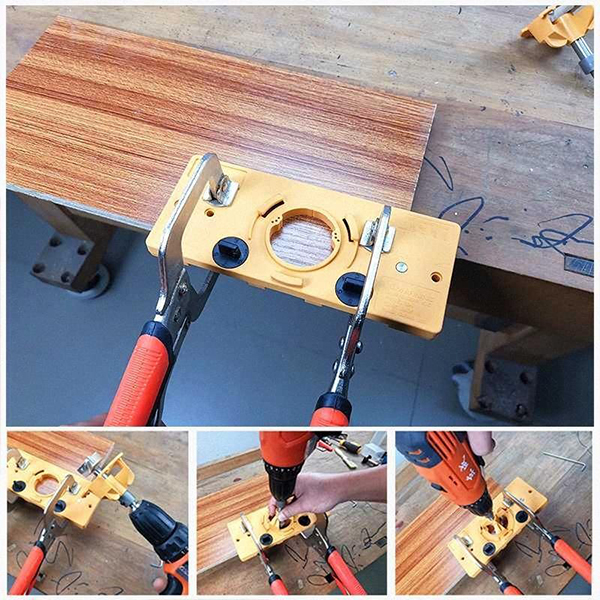 WoodWork, 7-частен комплект инструменти за монтаж на панти (35 мм) - Image 5