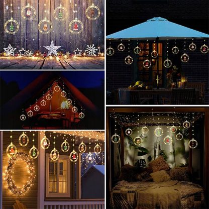 XMASLED, Празнични LED пръстени с фигурки - Image 4