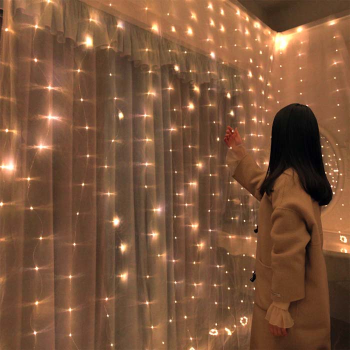 CurtainLED, завеса с 300 LED светлини (3x3м) - Image 3