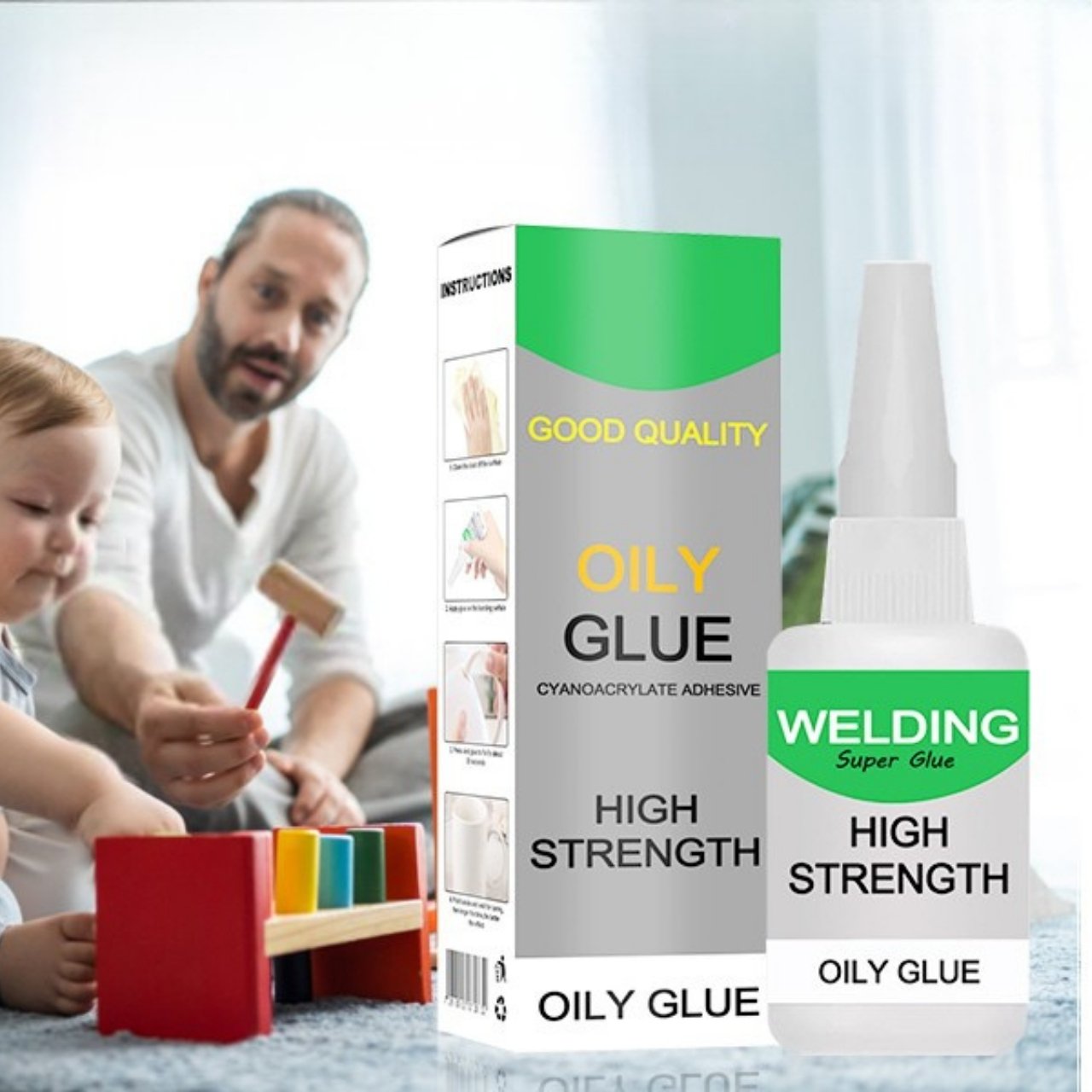 OilyGlue, бързото и здраво лепило за всичко - Image 2